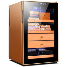 Costante di Temperatura E umidità Sigaro Elettronico Gabinetto Nudo Legno di Cedro Cigar Cabinet Idratante Banco Frigo Governo del Vino delle Famiglie A 3 Strati 70L Cigar Cabinet