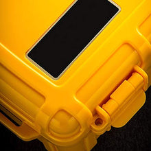 Minmin Portable Cigar Box High Seal Idratante mano Storage Box 10 Sticks 215x115x75mm, Giallo accessori del sigaro (Size : 215x115x75mm)