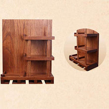 PZW Cremagliera Del Vino Semplice e Creativa Portabottiglie in Legno Massello Stile Semplice Appeso a Parete Portabottiglie per Vino Decorazione Bar Caffetteria