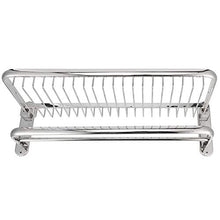 Mensola per asciugamani da bagno, pieghevole a parete, con trattamento di ossidazione superficiale per camera da letto, 58,9 x 23,9 x 15,0 cm