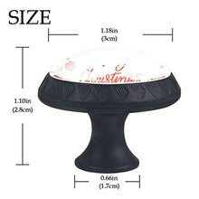 Set di 4 maniglie rotonde per armadio da cucina, credenza, cassettiera, cassettiera, con viti, per cucina, comò, armadietto, bagno, armadio