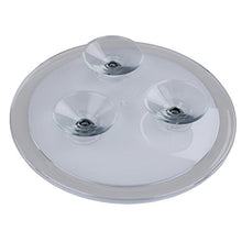 Sanixa TA44405, specchio cosmetico di alta qualità, ingrandimento 8x, con ventose, da trucco, per bagno, per rasatura