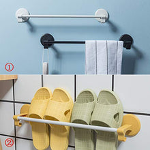 GETZ MSYO 2 Pezzi in Acciaio Inox Portasciugamani Portasciugamani Bagno Portasciugamani Montato a Parete con Ganci, Impermeabile (Dimensioni: 51,5x7,5x8 Cm)