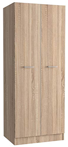 Salone Negozio Online Kit Armadio 2 Ante Cm 74x52x184H Rovere
