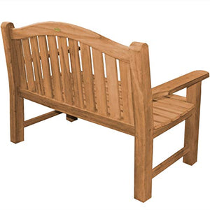 Panchina XXL Catania in legno massiccio di teak extra forte