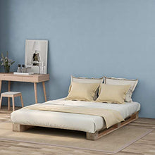 WGYDREAM Letto Base della Rete Solida Letto della Piattaforma della Struttura del Letto Singolo in Legno Massello con Robusto Supporto A Doghe, Legno Naturale, 90 * 200 Cm