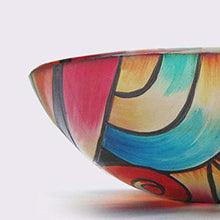 Colore Tempered Lavabo Abstract Art Basin Round Bagno Vessel Sink Home Washbowl Lavandini Bagno
