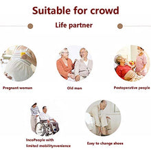 Sgabello da bagno domestico per anziani,Sedile da bagno regolabile in altezza con braccioli,Sedia da doccia antiscivolo con schienale,Può sopportare 130 kg ( Color : Bianca , Size : 48*39.5*67-82cm )