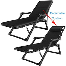 SHUAIIJUAN Sedia per il tempo libero domestico Pieghevole da giardino Sdraio Sdraio reclinabili sedie da esterno Balcone sedia di svago Campeggio Bed Lettino Pool Beach Deck Chairs Max.250kg