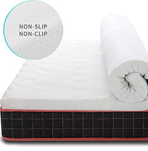 Materasso in Memory Foam 140x190 CM Alto 5 cm | Ortopedico Medio Rigido | Sistema di Alleviamento dei Punti di Pressione | Anallergico, Antibatterico e Antiacaro | Traspirante