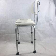 GLJMTY Sedia per Doccia Sgabello per Doccia Altezza Regolabile Design A Forma di U Adatto per Anziani Disabili Bambini Pazienti Feriti ECC.
