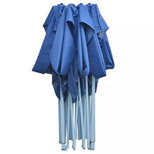 mewmewcat Gazebo Richiudibile Pieghevole ad Apertura Automatica,Tenda Pieghevole Pop-Up 3x4,5 m Blu
