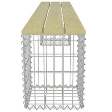 Qnotici Tavolo da Giardino con Struttura in Acciaio zincato, Tavolo da Giardino in Pino, Tavolo per Il Tempo Libero all'aperto, Tavolo per Feste di Famiglia 180 x 30 x 45 cm-Argento