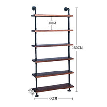 MoDi Wine Rack Retro Vento Industriale Tubo di Acqua A Parete Vino Rack