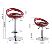 Sgabello Da Bar Girevole,Sgabelli Da Bar,sgabelli Da Bar All'aperto,Regolabile In Altezza,sgabello Da Bar Senza Schienale,rosso, Grigio, Bianco,Superficie Del Sedile In Plastica,sgabelli Da Bar In M
