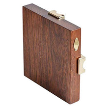 SHYPT Cigar Ashtray, Metallo e Legno, posacenere Europa Centrale for Indoor Desktop Cigar Ash Tray Home Office Decorazione di Arte