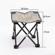 JUNC. Sgabello Pieghevole Portatile Posteriore Mazar Sedia da Pesca all'aperto Sedia da Pesca Sgabello da Pesca Piccola Panca da Pesca Picnic Picnic Sgabello Sgabello Sedia Campeggio, 30 * 30 * 28 cm