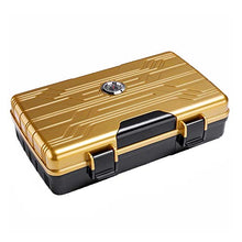 Minmin Cigar Box Small Luxury Car lega di alluminio portatile ad alta tenuta Cigar Box Humidor, 215x135x55mm accessori del sigaro (Size : 215x135x55mm)