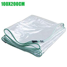 HZWLF Grande Tela Cerata Resistente, teloni, Tela Impermeabile Antipioggia con asola Rinforzata per Giardino Antipolvere, Piscina, Auto, Camion, 200 x 100 m