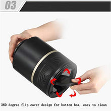 WELBLQ Uccisore di zanzare fotocatalizzatore, Repellente per zanzare Bambino Donne in Gravidanza Repellente per zanzare Muto Cucina Camera da Letto casa Assassino di zanzare-Black