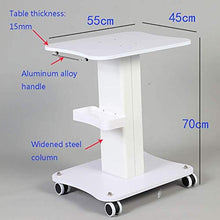 DHR- Carrello for materiale rotabile for spa salone di bellezza, carrello for strumenti medici con vassoio e ruote, ideale for parrucchiere di bellezza Load Carico da 50 kg Bagagli servizio di bellezz