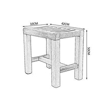 HYYDP Bagno Sgabello Sgabello Antiscivolo Be Applicable Compatible for Doccia in Legno/sgabelli Be Applicable Compatible for Il Bagno Sgabello Be Applicable Compatible for Doccia in Legno Sgabello B