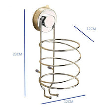 PYROJEWEL 12X23cm Durevole PVC e ABS Materiali di allestimento Bagno Portatile Holder Asciugacapelli Ventosa Asciugacapelli