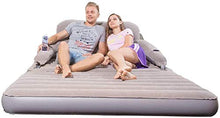 Lettino da Viaggio Lettino da Viaggio Pieghevole Letto Gonfiabile Divano Removibile Schienale Camera Singola o Doppia Aria for Uso Domestico Materasso Materassino con Pompa Aria Manuale 6-3