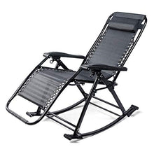 DGHJK Sedie Zero Gravity Sedia da Giardino Pieghevole reclinabile da Giardino con Cuscino Imbottito Regolabile per Spiaggia, Patio, Giardino, Campeggio, Esterno, Interno