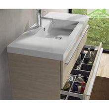 Insieme Mobile & lavabo Riho Bellizzi Set 11 in legno lucido 100 x 45 x H 60 cm