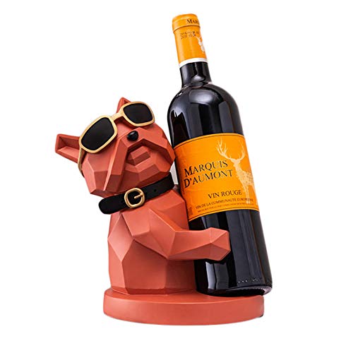 porta vino wine,Law secchio portabottiglie ornamenti,Elegante Supporto per Bottiglie di Vini, Pezzo Decorativo Ideale per Case e Bar
