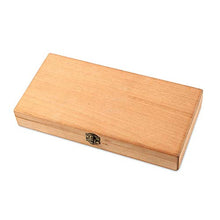 QINJLI 4 Cigar Humidor Cedar, lucidata a Mano Portatili sigari Scatole, con Serratura Cigar Box Box di stoccaggio