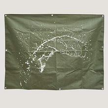 Tela Cerata Impermeabile, Telo Antipioggia per Camion Spesso Occhielli in Metallo Telo di Copertura per Piscina sul Tetto All'aperto 650 G/M²(Size:3×6M)
