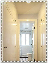CENPEN Senza Telaio Piazza Bathroom Specchio a Parete Makeup Dresser Mirror (Dimensioni: 60 * 80cm)