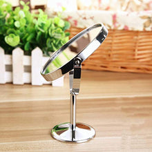 Frcolor Specchio doppio per trucco ruotabile Makeup mirror on stand