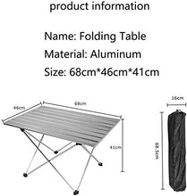 Tavolo da Picnic all'aperto Tavolo Portatile Pieghevole, Tavolo da Picnic Portatile a casa, Tavolo da Campeggio all'aperto per Barbecue all'aperto di Viaggio BBQ Party Table (Color : Blue)