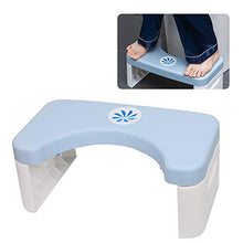Sgabello WC Pieghevole, ZoneYan Sgabello da Toilette, Sgabello da Toilette, Sgabello Water Adulti, Panchetto Bagno WC, Sgabello Fisiologico da Toilette, Aiuto e Sollievo Contro Stipsi e Gonfiore