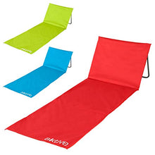 Aktive 62130 - Stuoia con Schienale Mare Beach 165x54x38 cm - 3 Colori