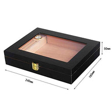 SCDZS Portable Cigar Box - Cigar Desktop Scatola sigillata Buono Leggero Portatile Rimovibile Cigar Box