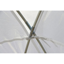 Siena Garden Gazebo Roma, Tenda per Eventi, 3,2 x 3,2 m con Struttura in Fibra di Vetro, Colore Bianco