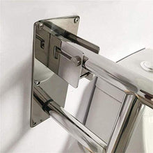 Maniglioni da bagno Non Slip pieghevole Supporto maniglia della guida, servizi igienici scomparsa di sicurezza Grab Bar Qualificati Bagno Handicap aiuti Supporto, Resistenza igienici mano Grips Access