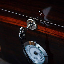 Minmin Cigar Cabinet desktop Grande capacità Legno di Cedro Con igrometro Cigar Idratante alcolizzazione Box, 340x240x170mm accessori del sigaro (Size : 340x240x170mm)