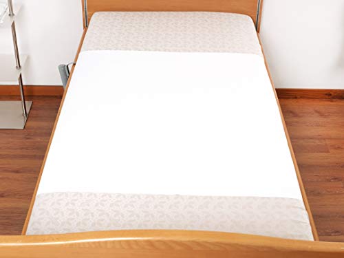 Traversa impermeabile LETTO SINGOLO salvamaterasso coprimaterasso - Lavaggio 90° (100x150)