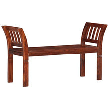 vidaXL Legno Massello di Acacia Panca Panchina Sedile Sediletto Mobile da Ingresso Arredo da Cucina Arredamento in Legno Seduta 111 cm