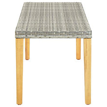 Tidyard Panchina da Giardino 80 cm in Polyrattan Grigio,Panchina da Giardino, Panchina da Giardino, Panchina da Esterno