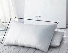 STARAYS Velluto Piuma Viscoelastico Cuscino in Microfibra, Ergonomico Morbido E Confortevole, Ipoallergenico, Anti-Acaro, 74 * 48CM