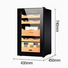 Umidificatori Humidor Professionale Cigar Cabinet Umidità Di Controllo Del Compressore Cigar Cabinet Domestica Tabacco Idratante Gabinetto Accurata Di Temperatura E Umidità Può Contenere 300 Sigari