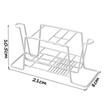 &ripiano di stoccaggio Ripiano portaoggetti, porta-spazzolino da bagno for uso domestico Unità scaffale for bagno multifunzione Scaffale di finitura