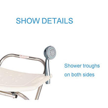 LYLSXY Sgabelli da Bagno, Sedia da Doccia/Sgabello da Bagno Regolabile/Antiscivolo da Bagno Sgabello da Bagno Sedile/per Handicap, Disabili, Anziani e Anziani,B.