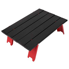 01 Tavolo da Campeggio Portatile, Tavolo da Spiaggia Portatile, Tavolo da Barbecue Leggero e Portatile per Barbecue all'aperto, Escursionismo e Pesca in Campeggio